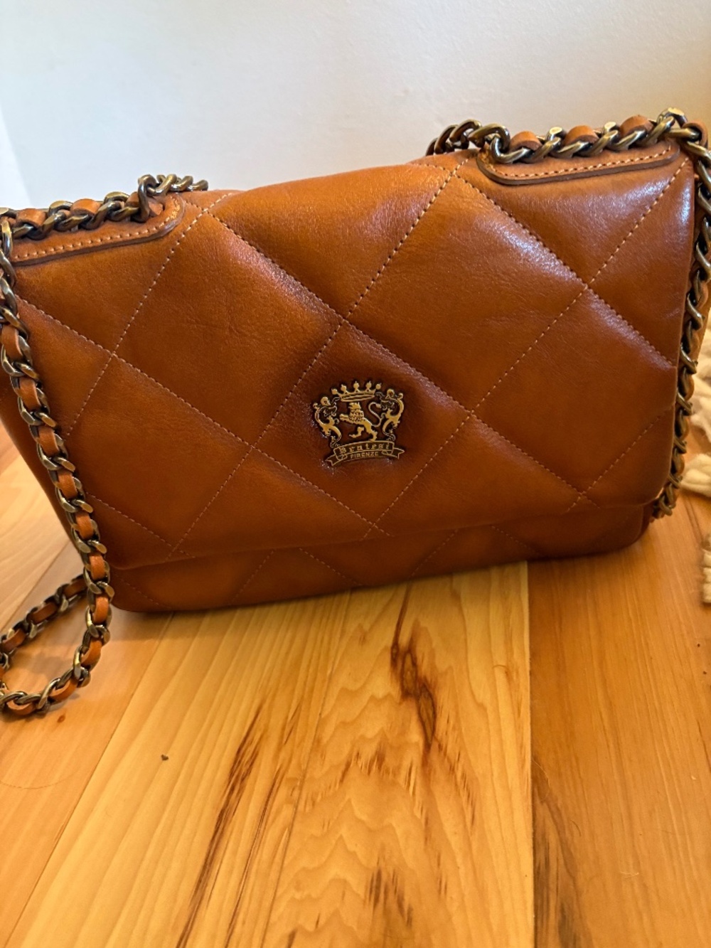 Pratesi Leather made in Italy handbag